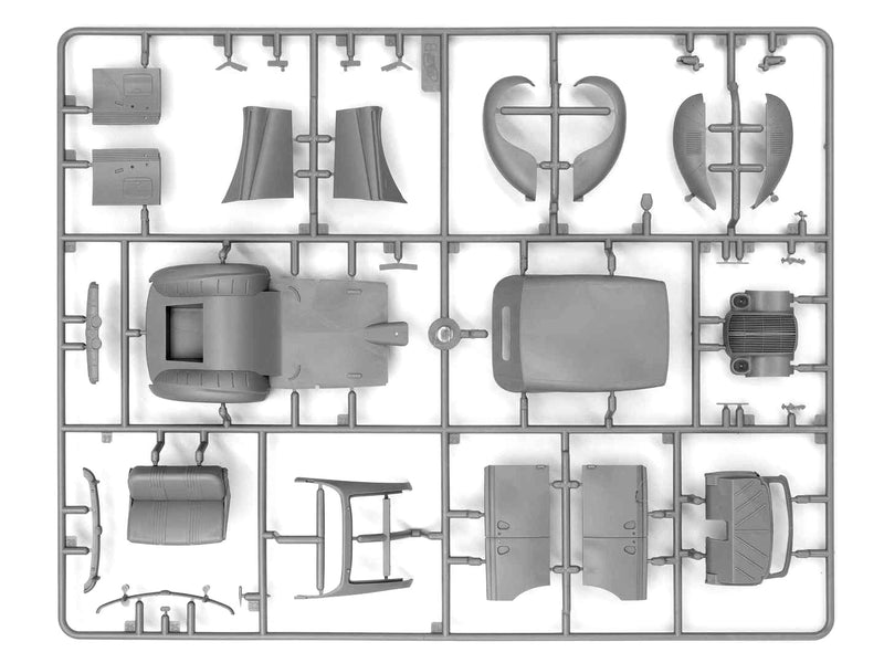 ICMDS3504 - 1/35 ICM Wehrmacht Cars (3 Kits) Kadett, Kapitan,  Admiral Saloon