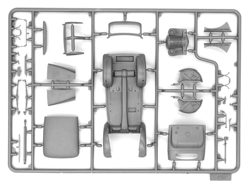 ICMDS3504 - 1/35 ICM Wehrmacht Cars (3 Kits) Kadett, Kapitan,  Admiral Saloon
