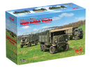 ICMDS3511 - 1/35 WWII British Trucks (Model W.O.T. 6, Model W.O.T. 8, Leyland Retriever General Service)