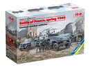 ICMDS3515 - 1/35 ICM Battle of France Spring 1940 Diorama Plastic Model Kit