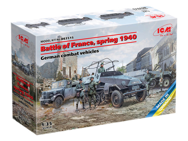 ICMDS3515 - 1/35 ICM Battle of France Spring 1940 Diorama Plastic Model Kit