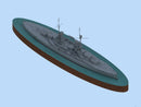 ICMS014 - 1/700 ICM Konig WWI German Battleship, full hull and waterline