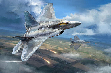 1/48 iLoveKit F-22A Raptor Fighter Plastic Model Kit