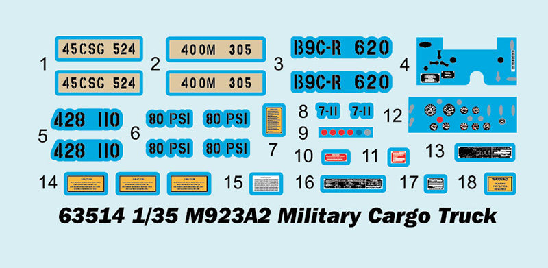 M923A2 Military Cargo Truck