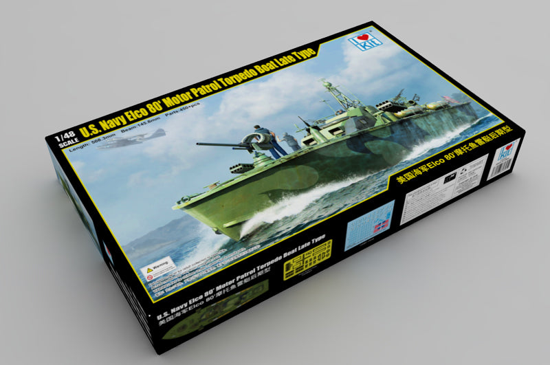U.S. Navy Elco 80 Motor Patrol Torpedo Boat Late Type