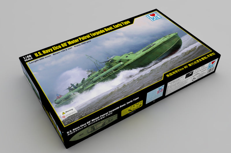U.S. Navy Elco 80 Motor Patrol Torpedo Boat, Early Type