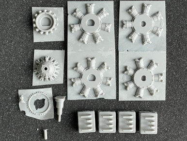 Infinite Engine Model 1/32 Infinity Models Engine set