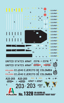 Italeri 1328S 1: 72 - UH-60/Mh-60 Black Hawk 'Night Raid'