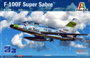 Italeri F100F SuperSabre USAF Fighter 1:72