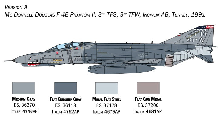 Italeri 1448 F-4E/F Phantom II