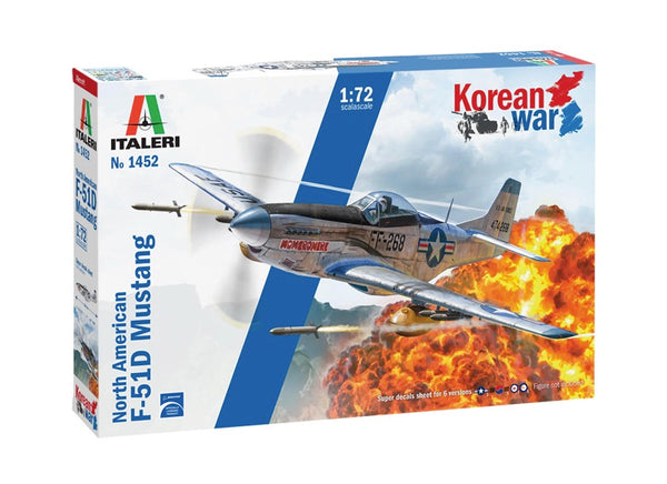 Italeri 1452 North American F-51D Mustang Korean War