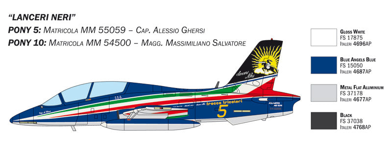 MB-339 60th P.A.N. anniversary 3 Plane set