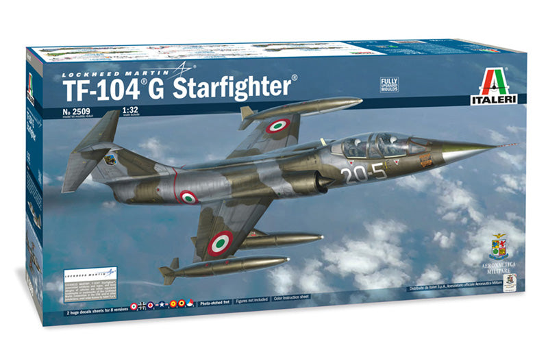 Italeri ITA2509 1: 32 TF-104G Starfighter [Model Building Kit]