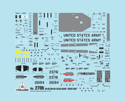 Italeri  510002706 – 1:48 UH-60A Black Hawk Night Raid
