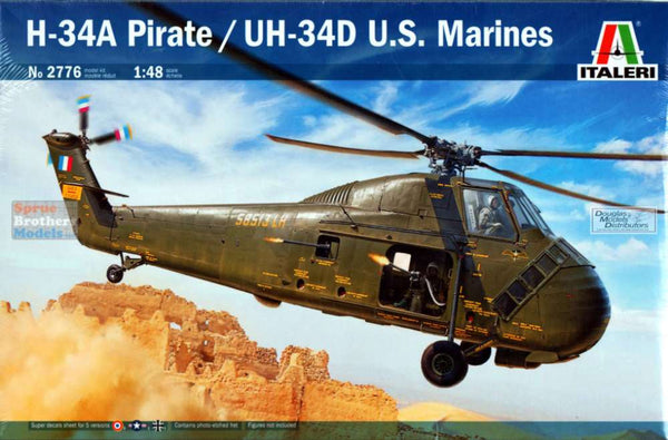 Italeri H-34 A 'Pirate'/UH-34D US Marines 1:48