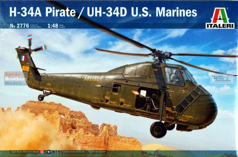 Italeri H-34 A 'Pirate'/UH-34D US Marines 1:48