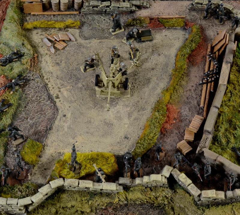 WWII DIORAMA ACCESSORIES