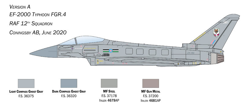 EUROFIGHTER TYPHOON EF-2000 IN RAF SERV