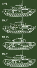 CHURCHILL MK.III/IV /AVRE/NA75/MK.VI
