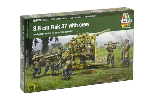 8.8 CM FLAK 37 WITH CREW