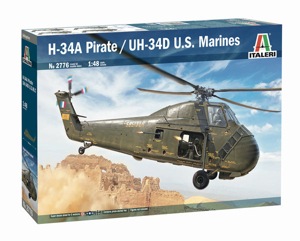 H-34A "PIRATE"/UH-34D U.S. MARINES