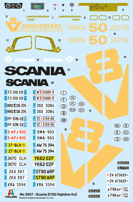 SCANIA S730 HIGHLINE 4x2 1/24