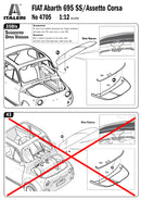 FIAT ABARTH 695SS A.CORSA