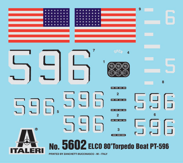ELCO 80' TORPEDO BOAT PT-596 PRM EDITION