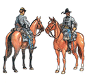 CONFEDERATE CAVALRY (RAIDERS 1863)