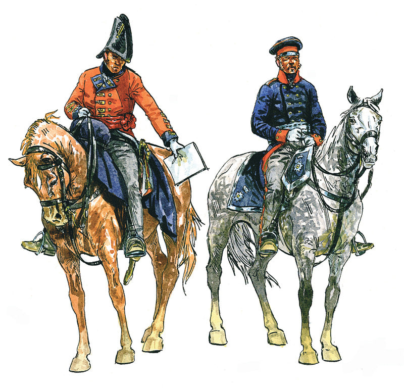 NAP.WARS-BRITISH & PRUSSIAN INFANTRY