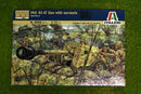 WWII GERMAN PAK40 AT GUN & CREW