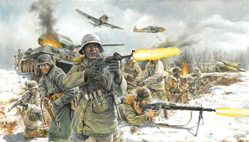 WWII GERMAN INFANTRY (WINTER UNIFORM)
