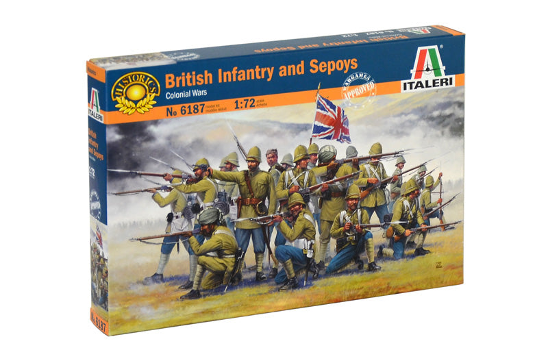 BRITISH INFANTRY & SEPOYS(COLONIAL WARS)