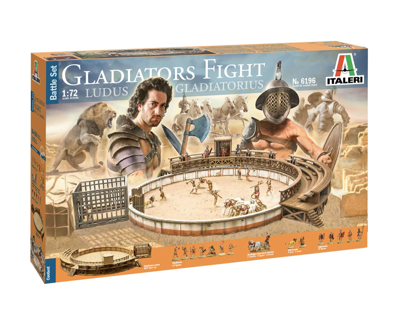 GLADIATORS FIGHT LUDUS GLADIATORIUS