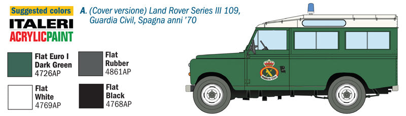 LAND ROVER SERIES III 109"GUARDIA CIVIL"