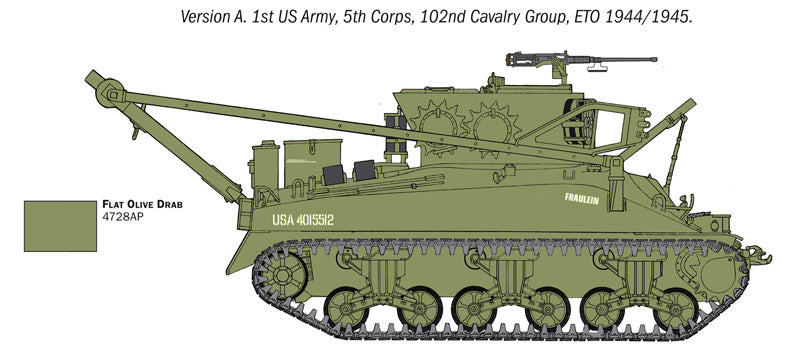 M32B1 ARMORED RECOVERY VEHICLE