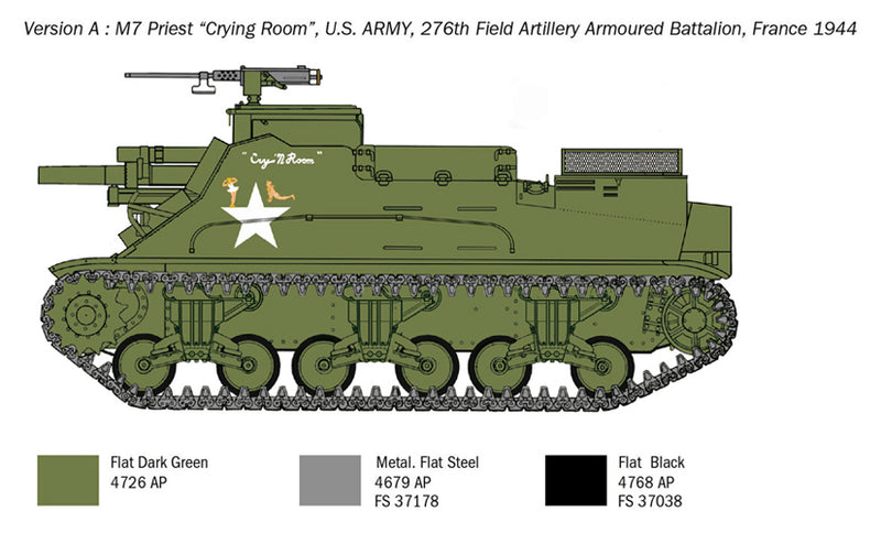 M-7 PRIEST GUN MOTOR CARRIAGE