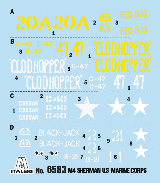 M-4 SHERMAN U.S. MARINE CORPS