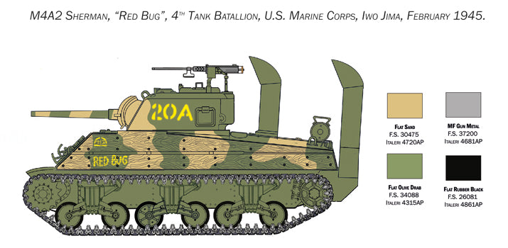 M-4 SHERMAN U.S. MARINE CORPS