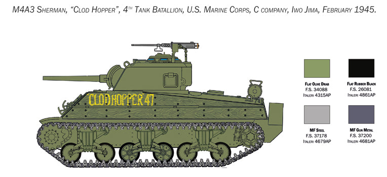 M-4 SHERMAN U.S. MARINE CORPS