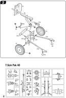 GERMAN GUNS SET: PAK35-PAK40-FLAK38