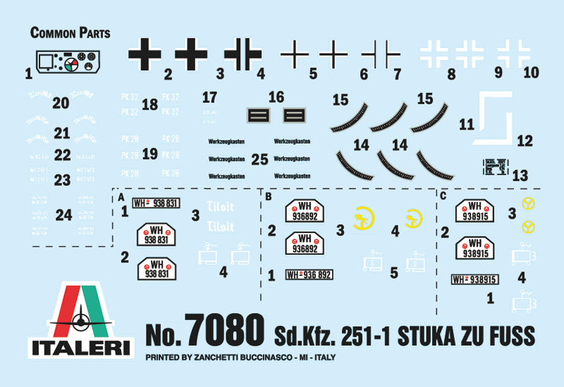 SD.KFZ.251/1 "STUKA ZU FUSS"