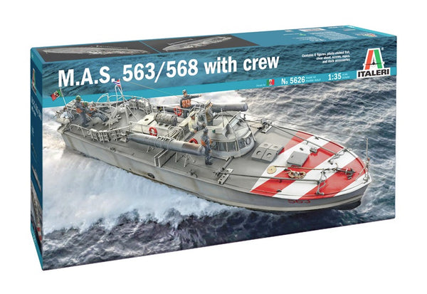 Italeri 5626 M.A.S. 563/568 with crew