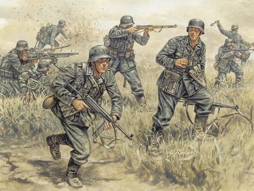 Italeri German Infantry Ww-Ii 1:72