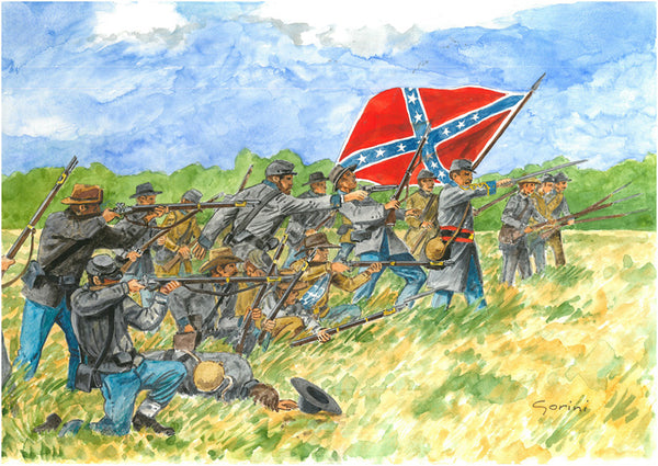 Italeri 6178 Confederate Infantry (Amer.Civil War)