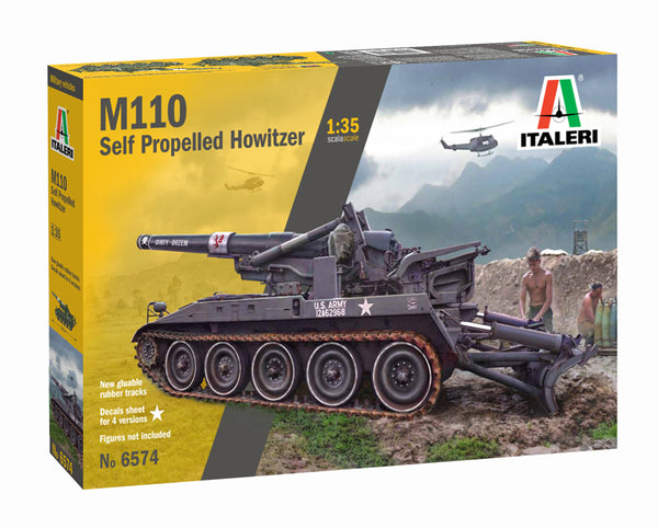 Italeri 1/35 M110 Self-Propelled Howitzer Gun ITA6574