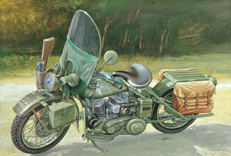 Italeri US Army WWII Motorcycle 1:9