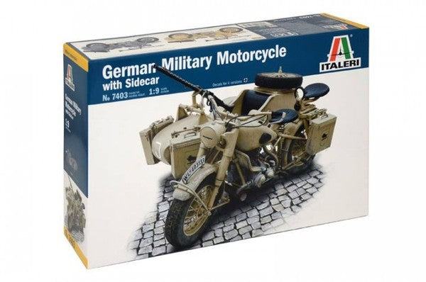 Italeri BMW R75 w/ Sidecar 1:9