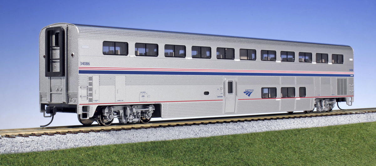 Amtrak ALC-42 & Superliner Phase VI 4-Unit Starter Set with Track and