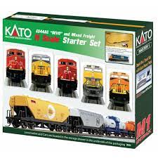 N Scale GE ES44AC Gevo & Mixed Freight Starter Set - CSX